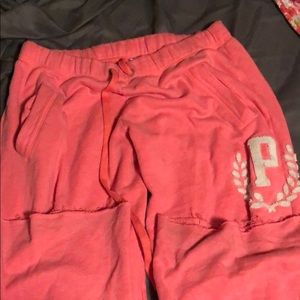 Coral PINK sweatpants